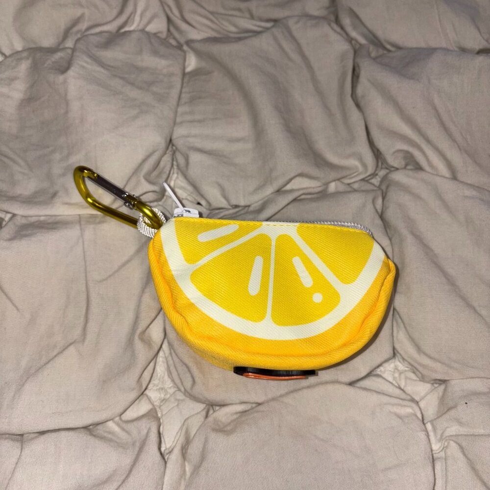 Free People Lemon Wedge Dog Poop Bag Holder